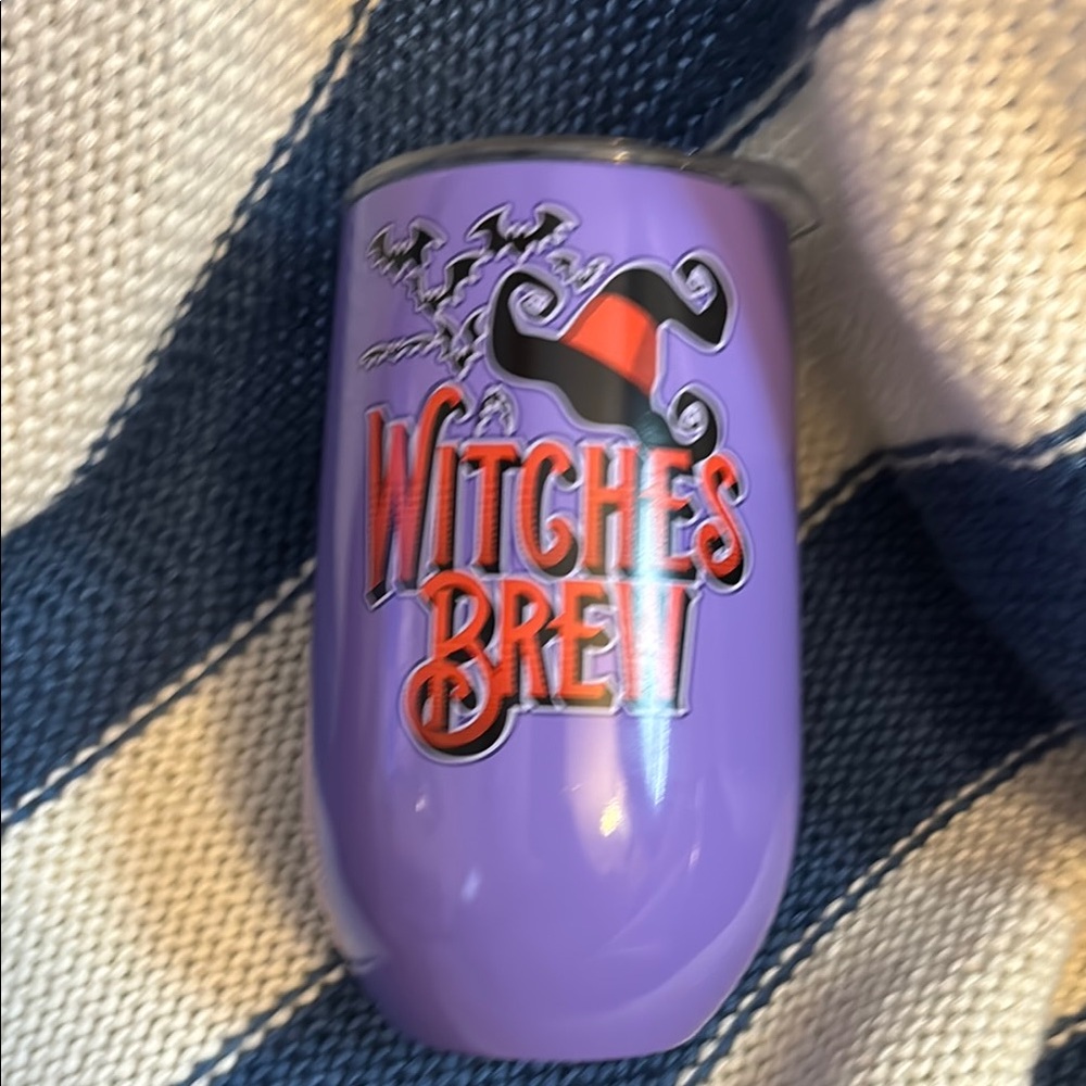 Purple Witches Brew Tumbler